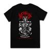 Футболка Archgoat Black Metal Band Новая Мужская Винтажная с Графическим Принтом Короткий Рукав Модная Повседневная Хлопковая Футболка