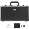 108 PSA Graded Card Storage Box 4 Slots Sports Card Holder Case Key Lock