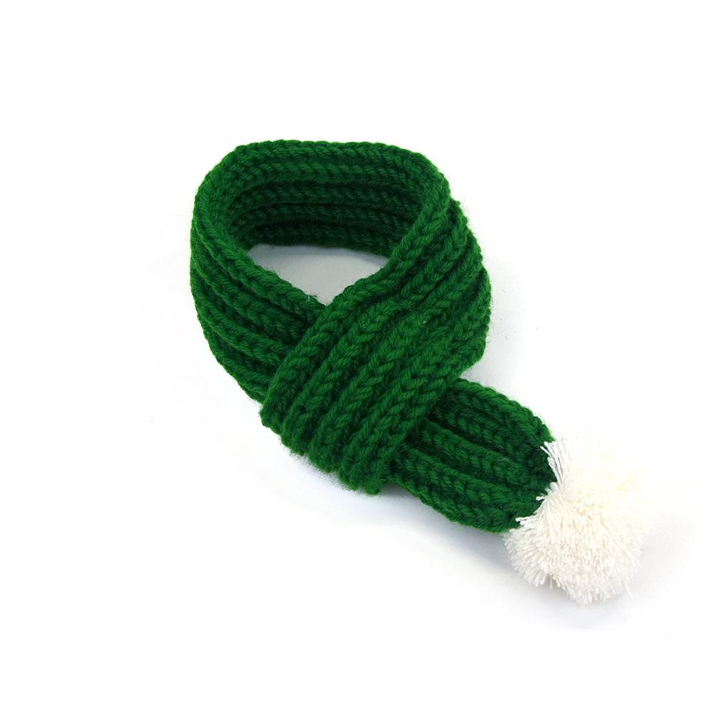 New Pet Christmas Knitted Scarf, Cat and Dog Scarf.