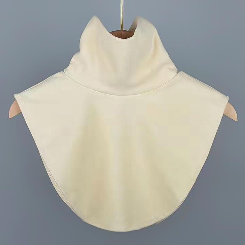 1 шт. Защита шеи Внутреннее белье Ложный воротник Мягкий Высокий воротник Декоративный воротник Шарф Накидка Приятный к коже Немецкий вельвет Теплый