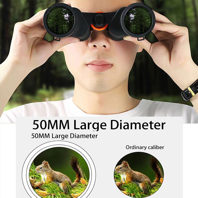 Powerful Telescope 20x Professional Binoculars Low Light Bak4-prism Long Range Waterproof Hunting Camping Equipment