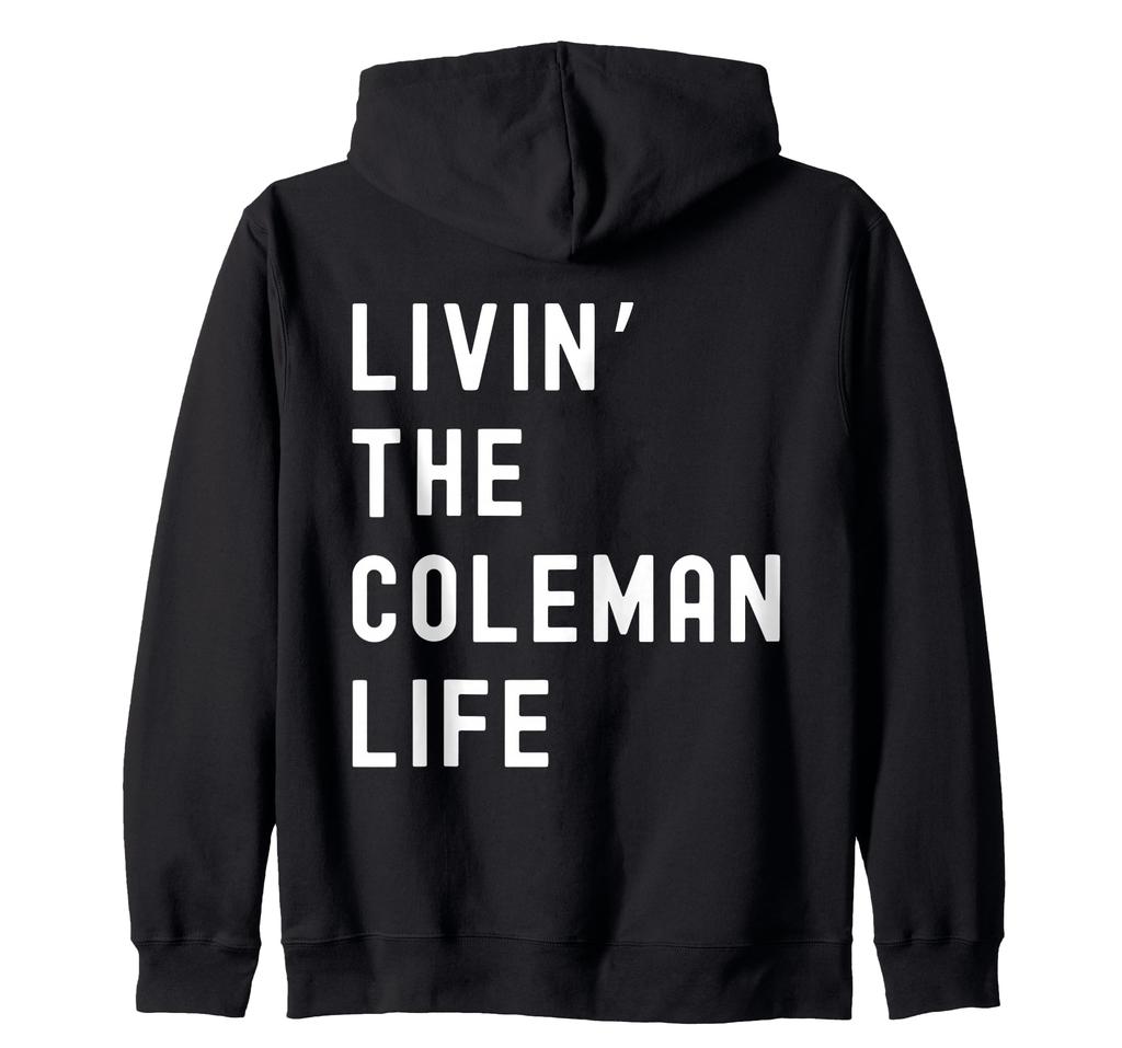Жизнь в стиле Coleman Толстовка с капюшоном и молнией Coleman