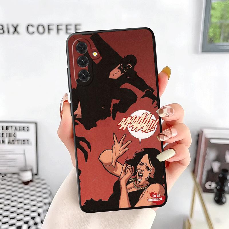 Gothic Vampire Scarlet Art Soft Phone Case for Samsung A17 A37 A57 A16 A26 A36 A56 A15 A25 A35 A55 A14 A24 A34 A54 A13 A23 A33 A