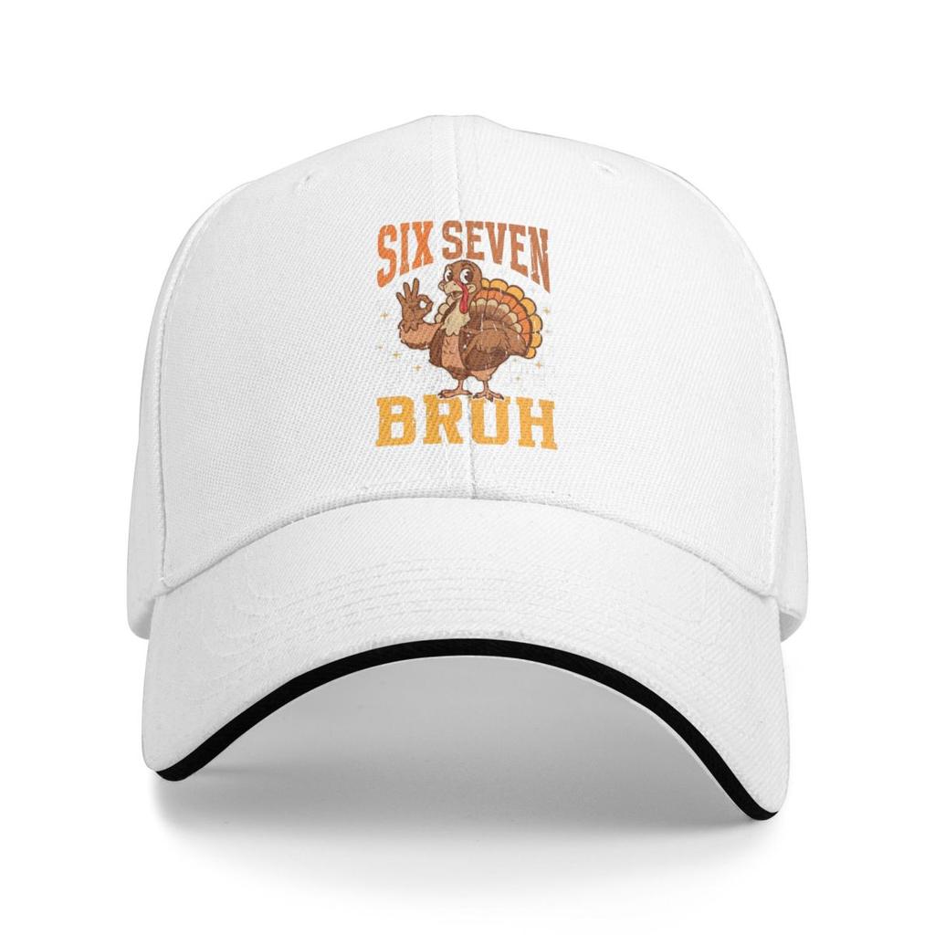 Baseball Caps Bruh 67 Six Seven 6-7 Funny Brainrot Meme Fans Gifts Graphic Unisex Casual Summer Caps