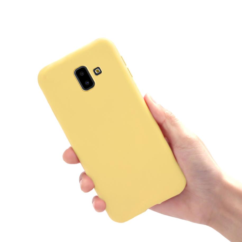 Чехол для телефона Samsung Galaxy J6 2018, чехол-конфета, для Fundas Samsung J6 2018 J600F J6Plus J6+ J 6 Plus 2018, мягкая крышка
