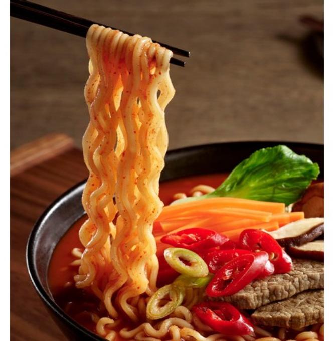 Samyang Hot Spicy Ramen 120g x 5 Packs | Korean Instant Noodles