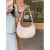 Spring and Summer New Underarm Bag Half-moon Bag Simple and Versatile Shoulder Bag Texture Bag Women's Crossbody Bag