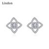 Lindon Copper Alloy Zircon Earrings Drop Earrings For Women Wedding Party Gifts