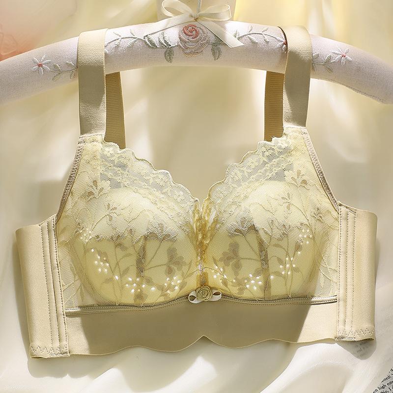 Женский летний тонкий бесшовный бюстгальтер, собирающий грудь, без косточек, удобный регулируемый бюстгальтер, бюстгальтер пуш-ап