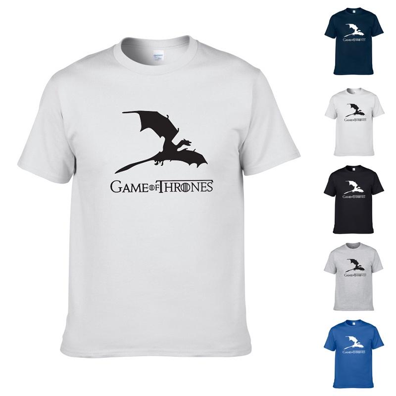 Game Of Thrones Mother Of Dragons Men Adult Short Sleeve T Shirt Soft Cotton Blend