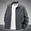 Yalu Men's Fleece-Lined Reversible Stand-Collar Jacket