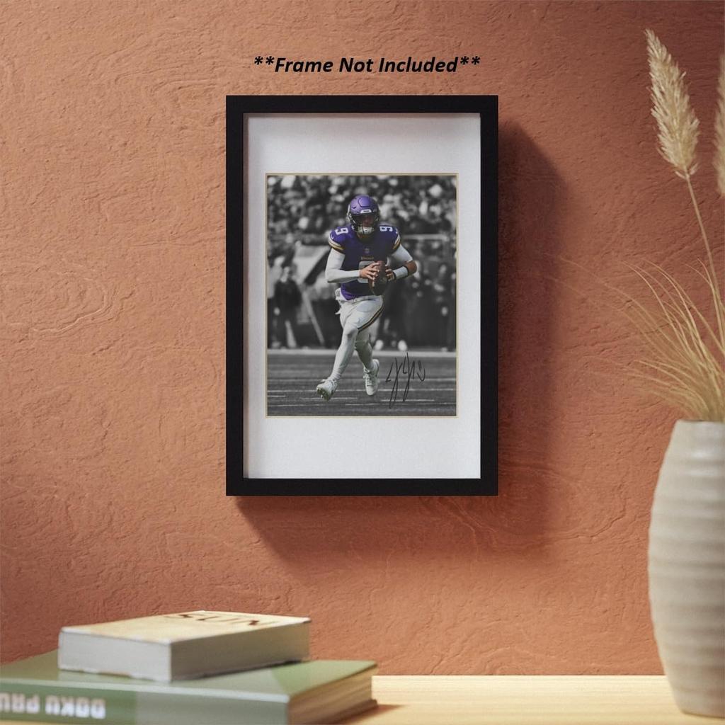 Ikonic Fotohaus JJ McCarthy Signed Photo Autograph Print Wall Art Home Decor