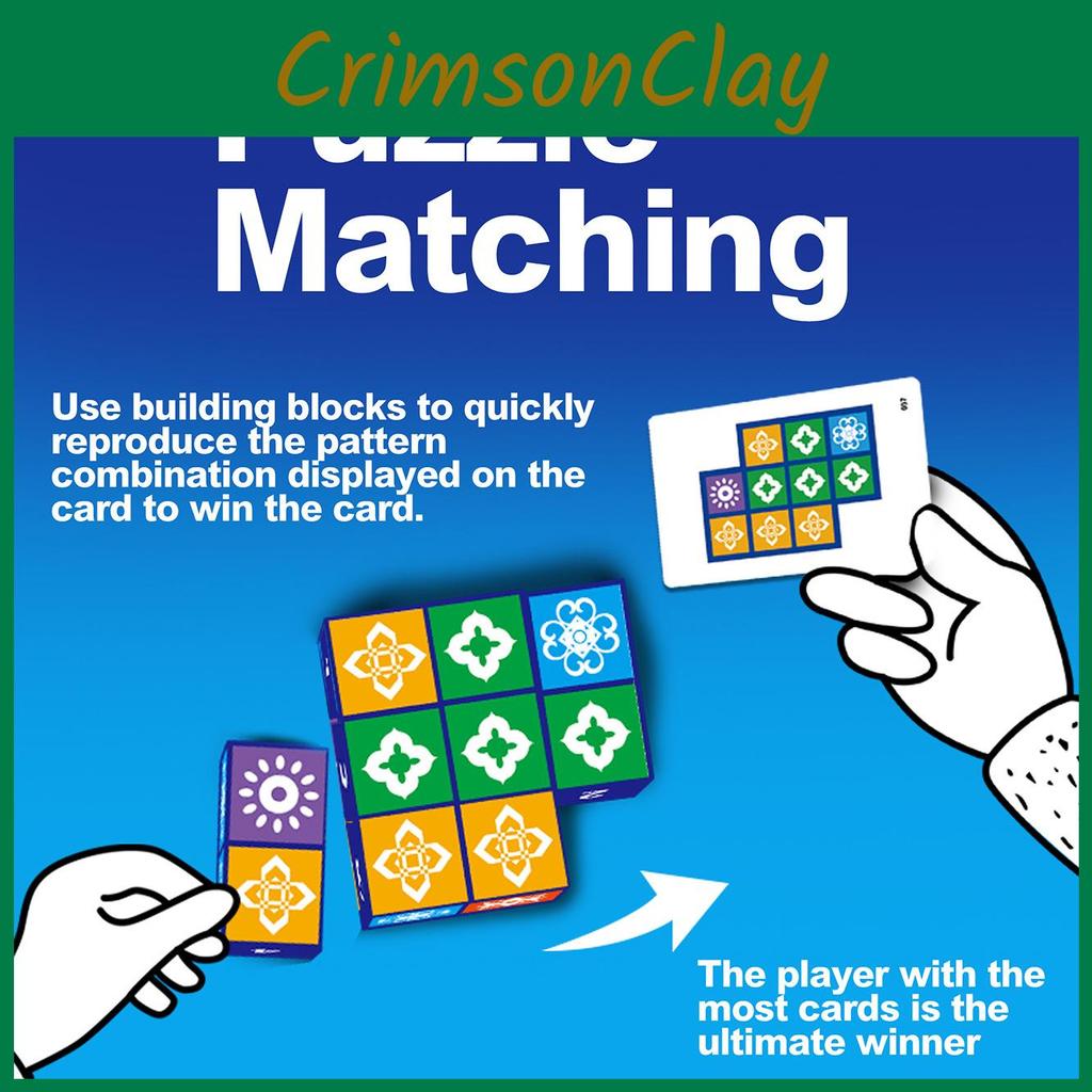 The Spatial Uzzle Logical Thinking Board Game Toy Interactive Props Kids Gift