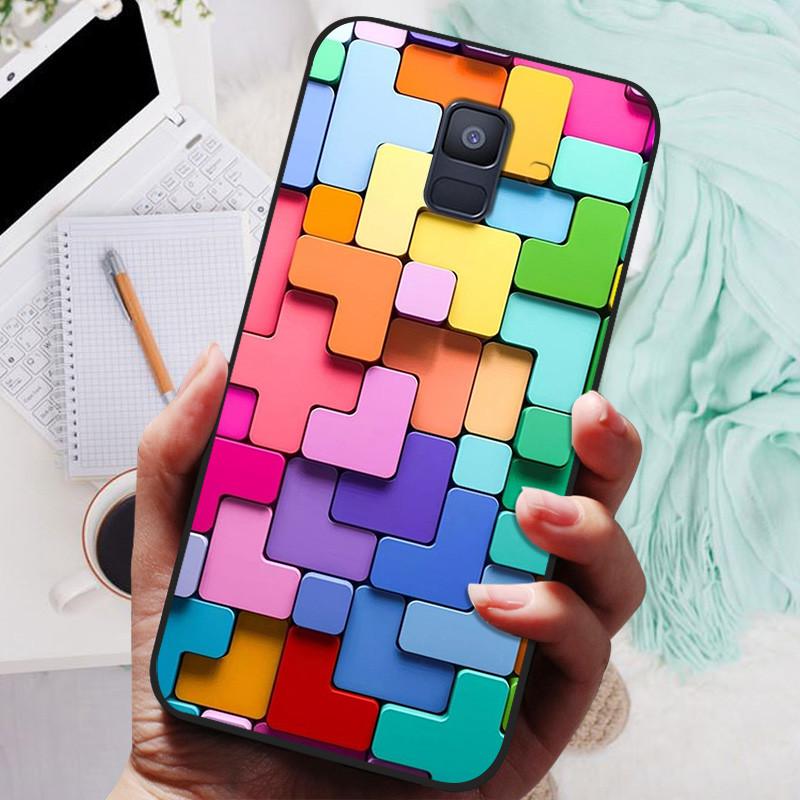 Для Samsung Galaxy A8 Plus 2018 Чехол Черная Крышка Лев Волк Силиконовые Мягкие Задние Чехлы Для Samsung A8 2018 A530 A530F Чехол для телефона
