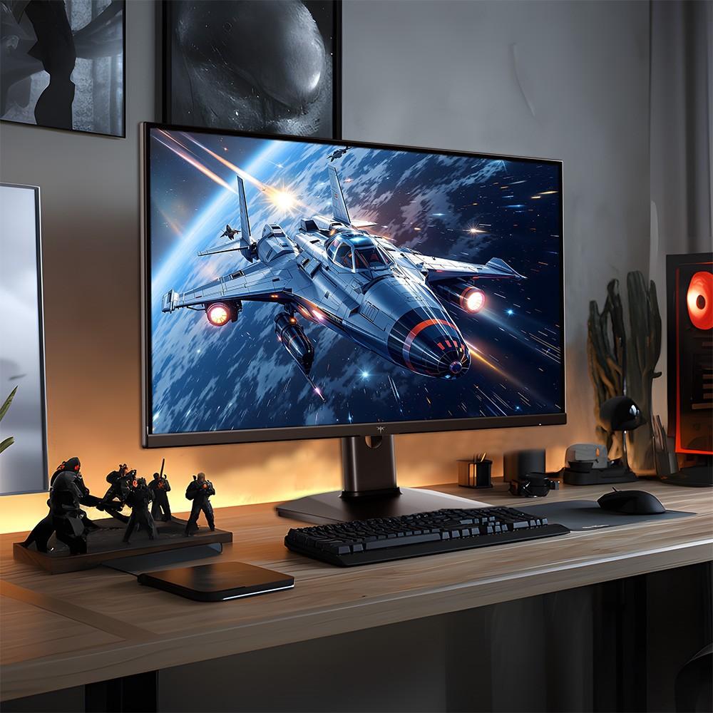 Игровой монитор KTC H27T7P-2, 27 дюймов, Fast IPS, 2K 2560x1440, 210 Гц (разогнанный), 1 мс MPRT, HDR400, Adaptive Sync, Низкий уровень синего света