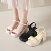 Versatile Thick Heel High Heel Sandals Female Summer 2025 New Mary Jane Fairy Style Fashion Sandals with Skirts