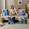 Movie A-Avatar Retro Pillow Covers Cartoon Sofa Decorative Home Double-Sided Printing Short Plush Cute Cushion Cover
