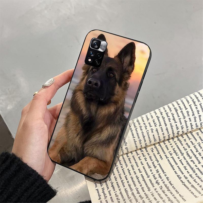 Чехол для телефона с немецкой овчаркой для iPhone Samsung Galaxy Redmi Xiaomi Oppo OnePlus Note SA 7 8 9 10 11 12 13 14 20 21 22 23 53 54 Pro Max Plus Ultra
