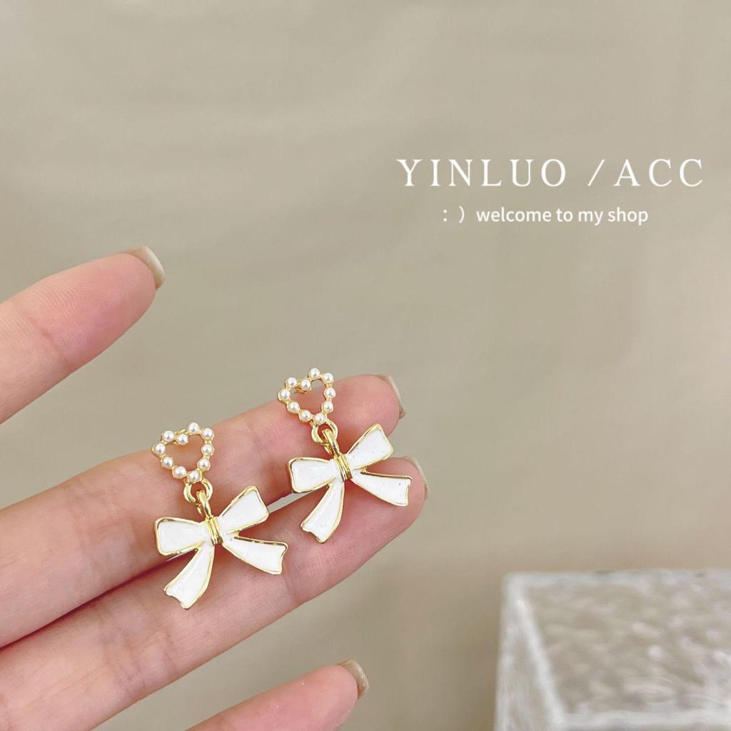 «Серьги-иглы Майяра 925»: "Янтарный жемчуг в стиле ретро для осени/зимы"