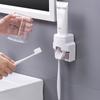 Creative Wall Mount Automatic Toothpaste Dispenser Waterproof Lazy Toothpaste Squeezer Toothbrush Holder Bathroom Accessories