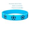 4шт футбольный силиконовый браслет разноцветные резиновые браслеты футбольные браслеты сувениры для футбольной вечеринки украшения