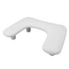 Two Hands Nail Arm Rest Adjustable Height Nail Hand Cushion Portable U Shape Design PU Leather Hand Rest for Manicure