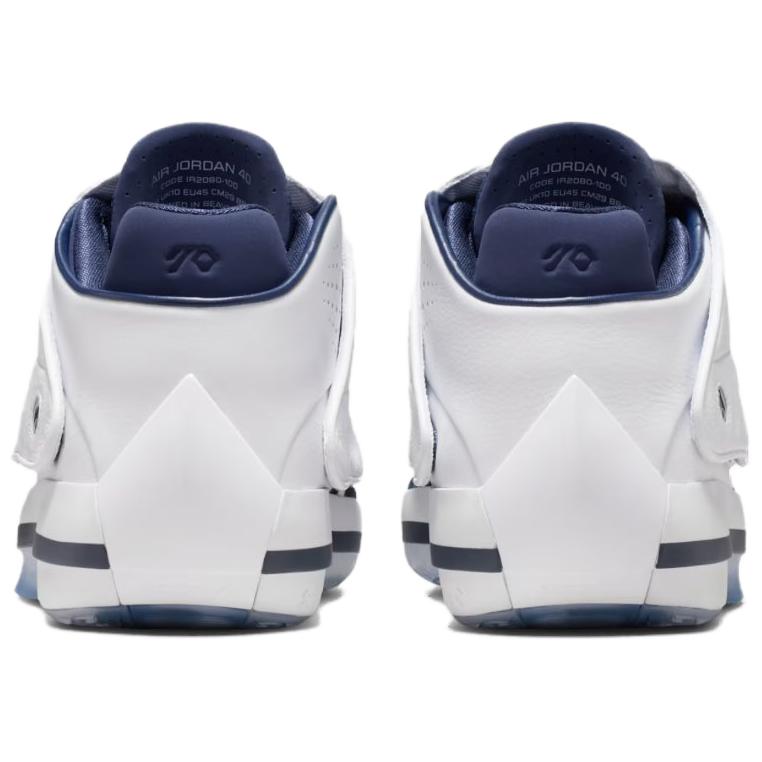 Jordan Air Jordan 4016 Винтажные Баскетбольные Кроссовки Мужские Бело-Синие IR2080-100