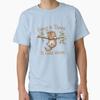 Hang In There It Gets Worse Funny Fluffy Kitten Classic T-Shirt