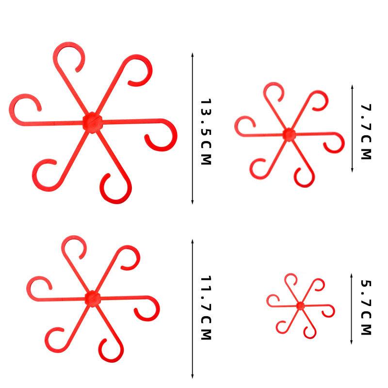 4 шт. многоразовая складная рама для стеблей растений садовые инструменты без колышков решетка для поддержки стеблей растений опора для веток органайзер для стеблей