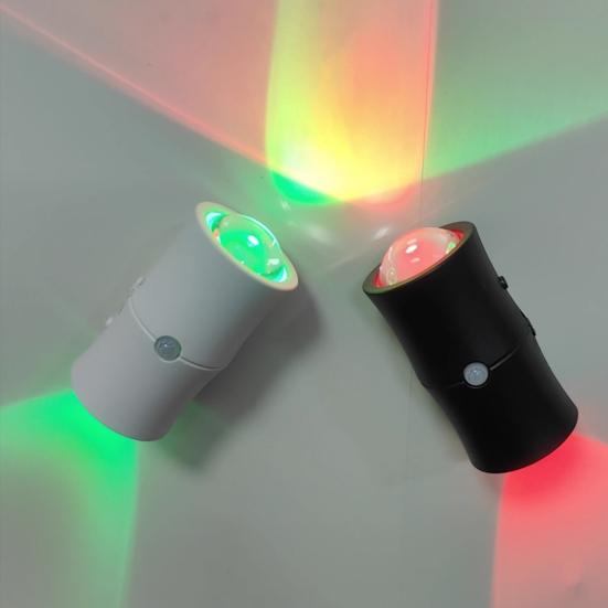 Умный ночник с датчиком движения, магнитный, с изменяемым цветом, прикроватная лампа, регулируемый светодиодный свет для спальни, гостиной