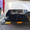 For BMW X3 G45 2025 Carbon Fiber Car Rear Bumper Lip Splitter Spoiler Canard Cover Trim Decoration Accessories