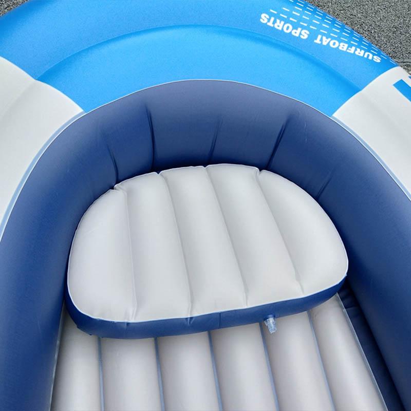 Утолщенная надувная лодка для четырех человек, рыбацкая лодка, рафтинг, резиновая лодка, каяк на воздушной подушке