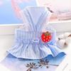 Cute Pet Summer Clothes Breathable Cat Princess Skirt Comfortable Dog Dress  Puppy