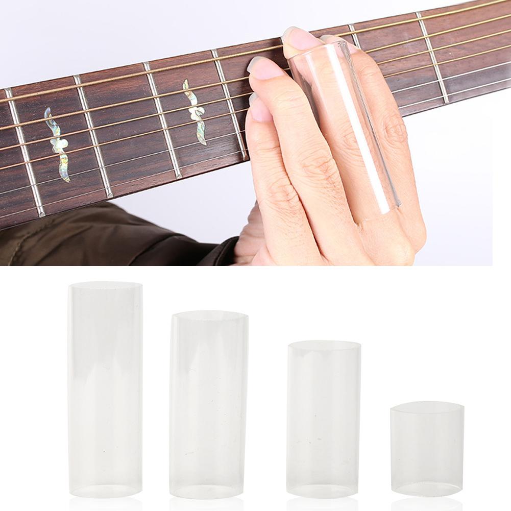Гитарный слайд Прозрачный стеклянный бас Прочные слайды для струн Цилиндр Яркий тон BarSet