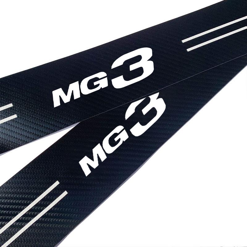 Car Sill pedal Rear Bumper Protection Stickers for MG3 Motors MG ZS GS MG5 6 7 Gundam 350 Parts TF GT hector HS car Accessories UU333