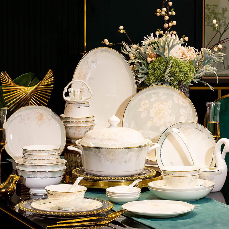 Mod Lanca 'Spring Dawn' Jingdezhen Ceramic Dinnerware Gift Set