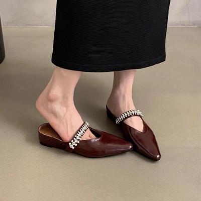 Толстоподошвенные туфли-лодочки и полушлепанцы для женщин, новые серебристые сандалии для увеличения роста, внутри туфли-лодочки Мэри Джейн