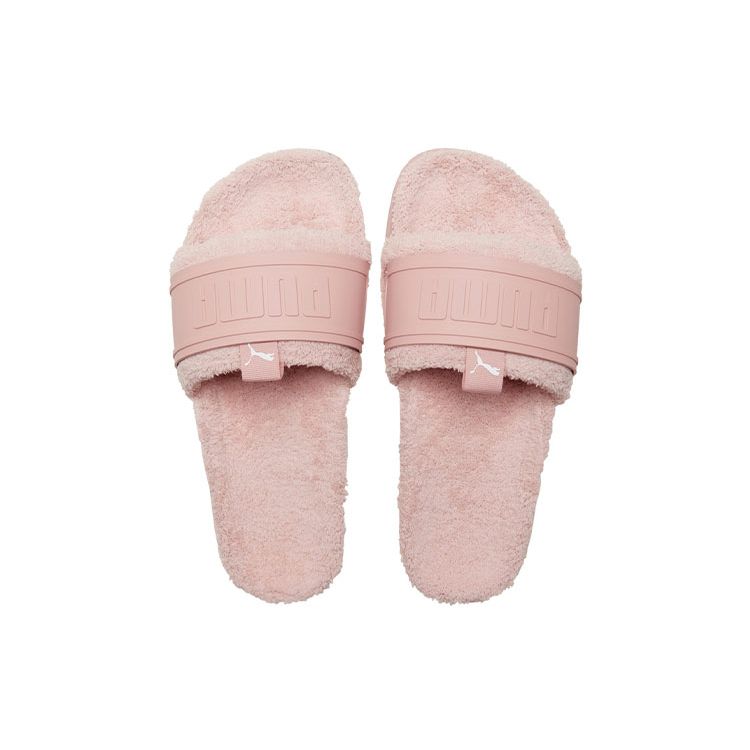 Puma Шлепанцы Leadcat Ylm Slide Зимние Унисекс Розовые Толстая Подошва Для Улицы 384411-01
