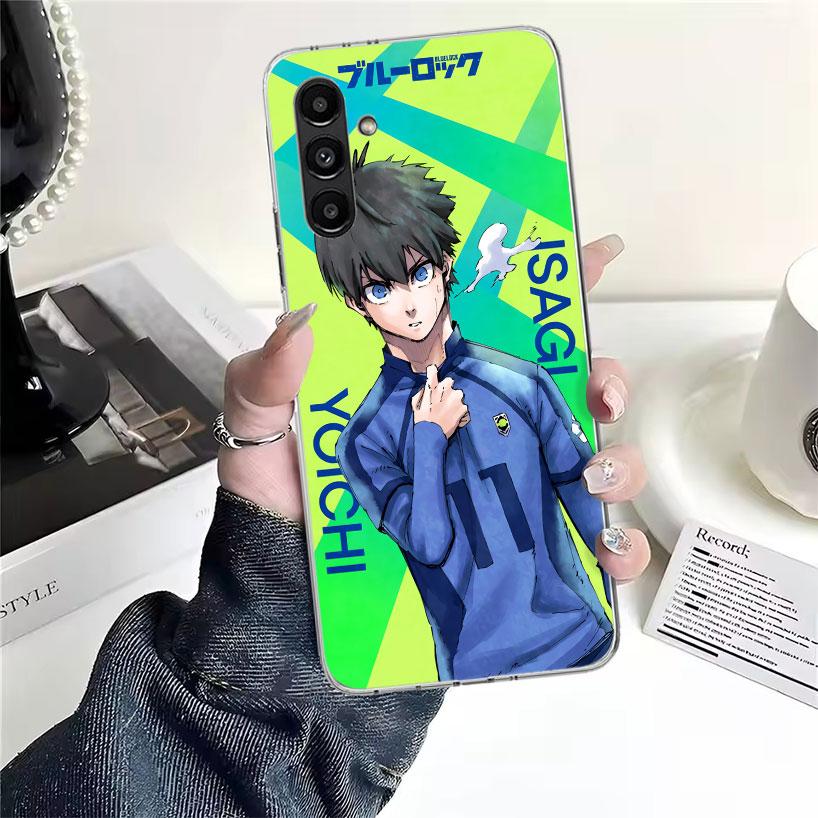 Горячий аниме Blue Lock Чехол для телефона для Samsung Galaxy A13 A14 A15 A16 A17 A53 A54 A55 A56 A57 A33 A34 A35 A36 A37 A23 A24 A25 A26 Ga