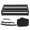 Guitar Pedal Board Aluminum Alloy Portable Track Fixation Non Slip Electric Guitar Effect Pedalboard