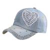 Women's Baseball Cap Rhinestone Fashion Versatile Summer Sunscreen Shade Sun Hat Diamond Stage Cap
