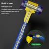 Plastic Handle Installation Hammer Non-slip Hand Repair Tool Rubber Hammer  Door Window Floor