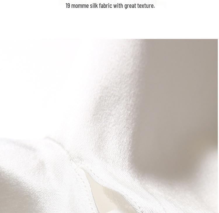 Беспроводной бюстгальтер-бандо Fairy Senseless из 19 момме шелка с регулируемыми бретелями