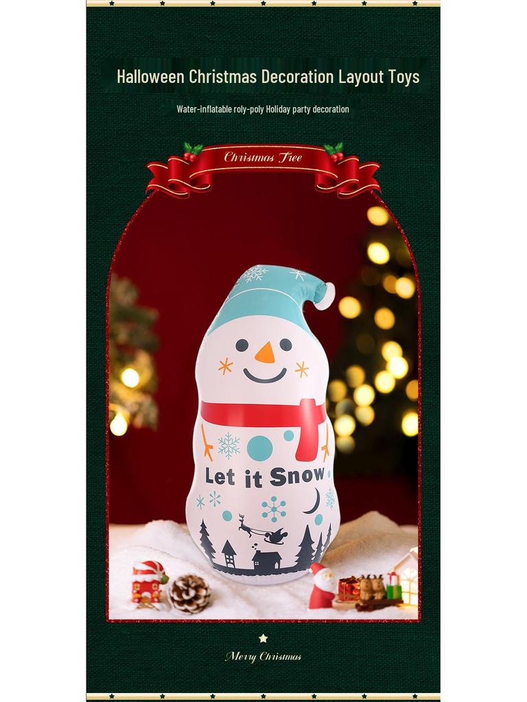 Надувное украшение на Хэллоуин и Рождество в виде тыквы и привидения для тамблер-бара и детского сада