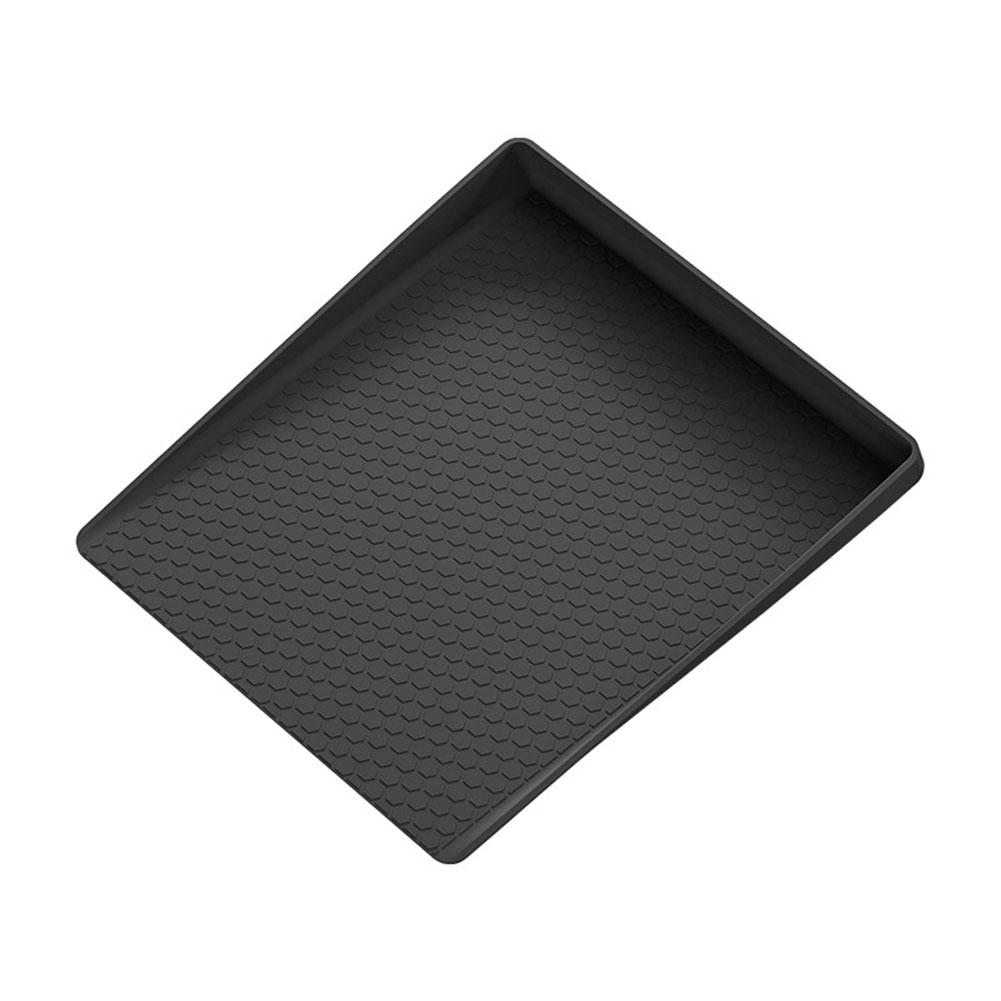 Car Central Tray Pad for Suzuki Jimny 2025 2025 Center Console Storage Box Silicone Organizer Accessories Stowing Tidying Black