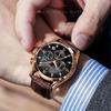 Новые роскошные мужские часы высшего бренда с коробкой, водонепроницаемые светящиеся мужские кварцевые часы