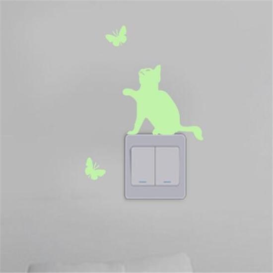 Новые креативные светящиеся в темноте флуоресцентные наклейки