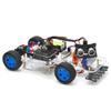 OSOYOO Arduino UNO Robot Car Smart Car Kit with Servo Steering Rack, DIY Kit, Bluetooth, Wi-Fi, IOT, Autodrive, C++, and Computer Programming