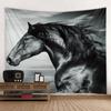 Running Horse 3d Printing Tapestry Lion Elephant Wall Hanging Polyester Fabric Home Decoration Mandala Bohemian Wall Decoration