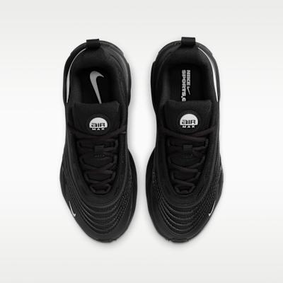 Детские кроссовки Nike Air Max Fire Черно-белые (GS) Черно-белый